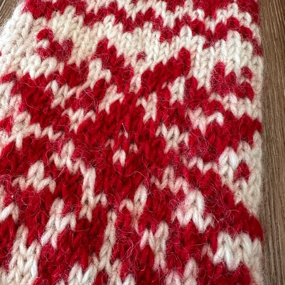 THREE Knit Christmas Stockings + Jingle Bells - Picture 4 of 7